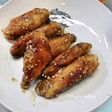 揚げずにパリパリ、手羽中の甘辛炒め