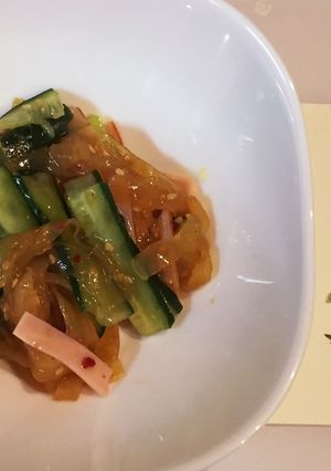 簡単 母の味中華くらげのサラダ♪-レシピのメイン写真