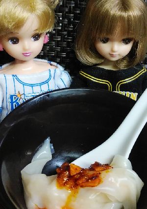 リカちゃん♡野球シリ*横浜 蟹ワンタン-レシピのメイン写真