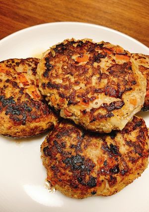 ふんわりジューシー豆腐ハンバーグ-レシピのメイン写真