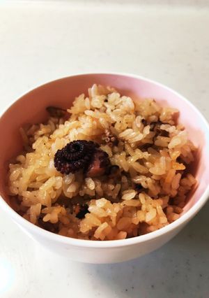出汁しっかりのタコ飯-レシピのメイン写真