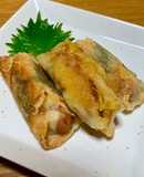 ギョーザの皮でウィンナー巻き☆