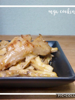 洗い物フラインパンだけ!舞茸マヨ醤油-レシピのメイン写真