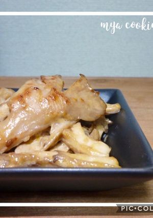 洗い物フラインパンだけ！舞茸マヨ醤油-レシピのメイン写真