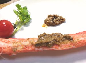 脳に刺さる。イカわたの濃厚ソース-レシピのメイン写真
