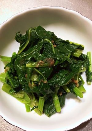 からし菜のお浸し-レシピのメイン写真
