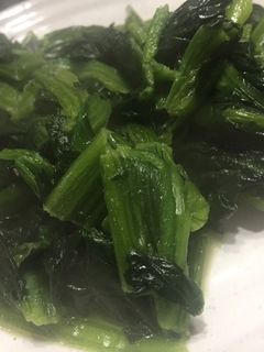 ほうれん草のシンプルソテー-レシピのメイン写真