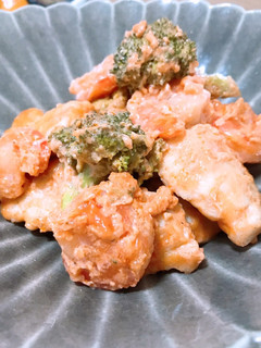 ♡海老と鶏肉のオーロラソース炒め♡-レシピのメイン写真