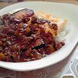 キーマカレーオムライス