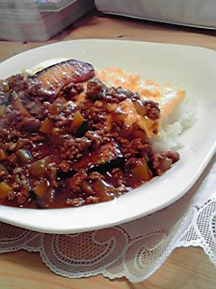 キーマカレーオムライス-レシピのメイン写真