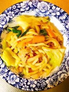 簡単でうまい!焼うどん-レシピのメイン写真