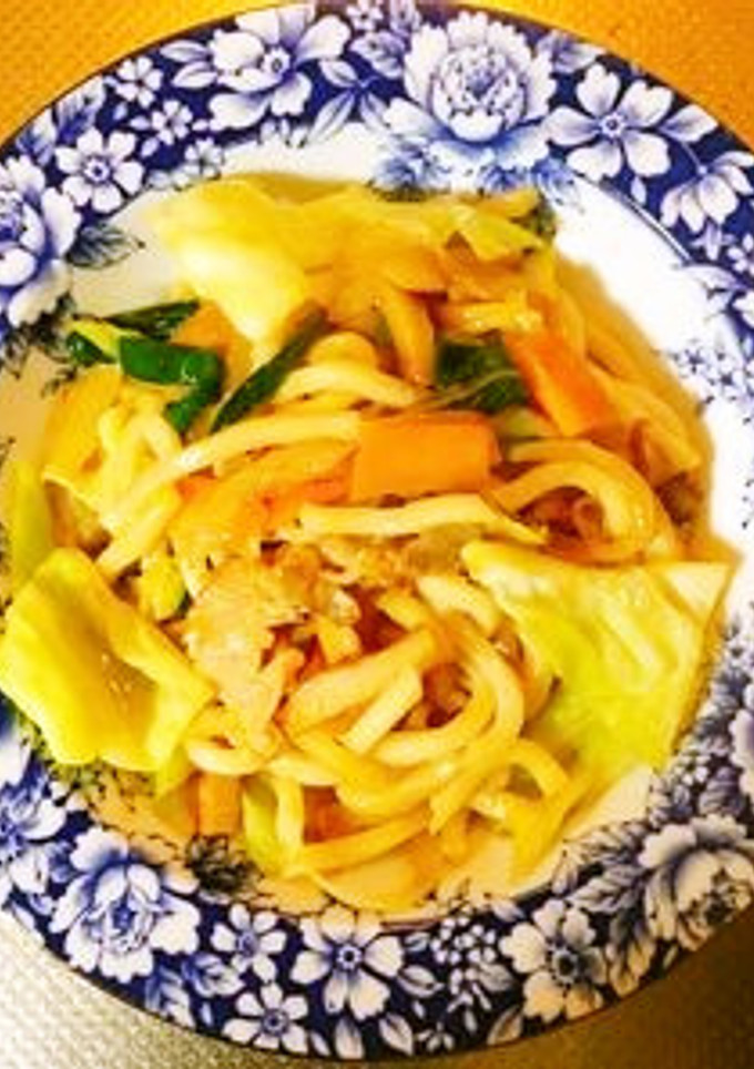 簡単でうまい！焼うどん-レシピのメイン写真