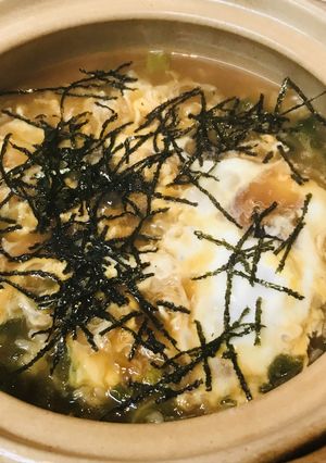 野菜たっぷりの●赤味噌野菜雑炊-レシピのメイン写真