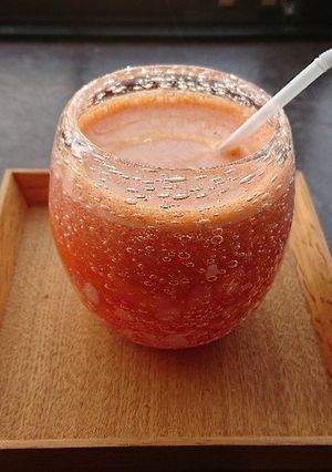 キャロットパインスムージー-レシピのメイン写真