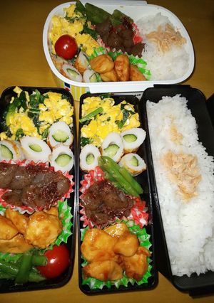 野菜たっぷり男子弁当 102-レシピのメイン写真