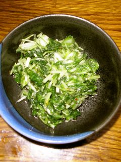 水菜のお漬物(市販品使用)-レシピのメイン写真