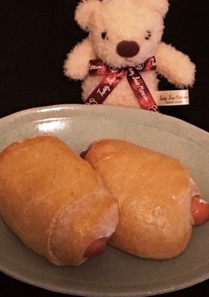 ♡パルメザンチーズでウィンナーロール♡-レシピのメイン写真