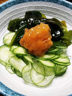 きゅうりとワカメの梅あえ-レシピのメイン写真