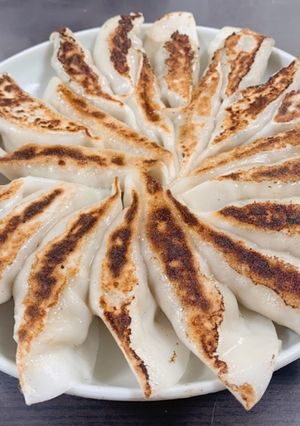 ざく切りキャベツと生姜たっぷり餃子-レシピのメイン写真