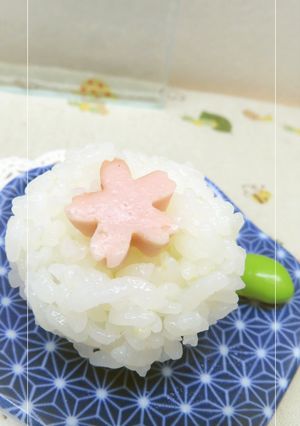 お花見気分❀ miniむすび。-レシピのメイン写真