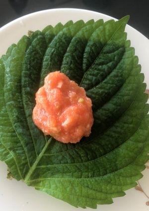 韓国風辛子明太子-レシピのメイン写真