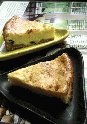 ラムレーズンチーズケーキ-レシピのメイン写真