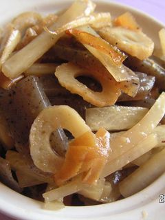 野菜の皮でもう1品^0^きんぴら-レシピのメイン写真