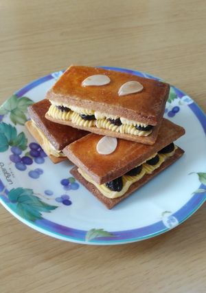 ラムレーズンのバタークリームサンド-レシピのメイン写真