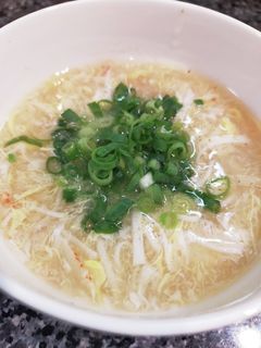大人も子供も!定番のたまごスープ!-レシピのメイン写真