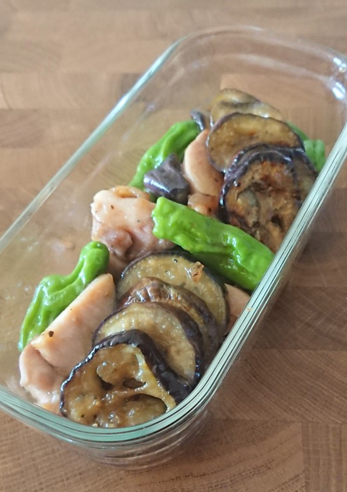 作りおき：染みじゅわなすと鶏の照焼き-レシピのメイン写真