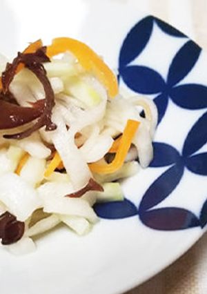 きくらげ・大根・にんじんで三色なます-レシピのメイン写真
