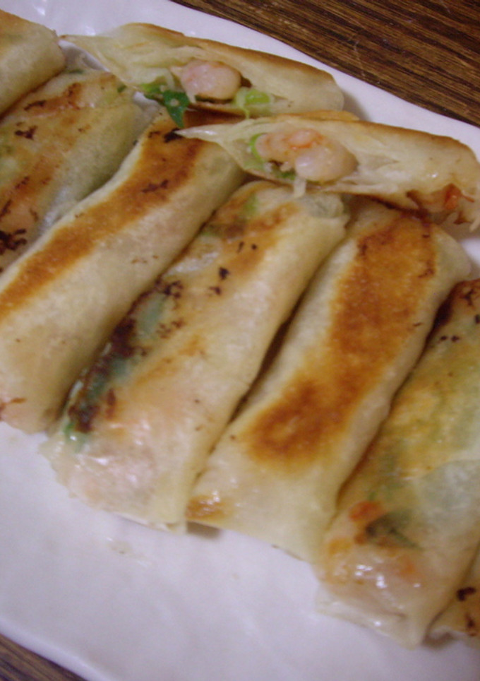 エビの焼き春巻き～ごま風味～-レシピのメイン写真
