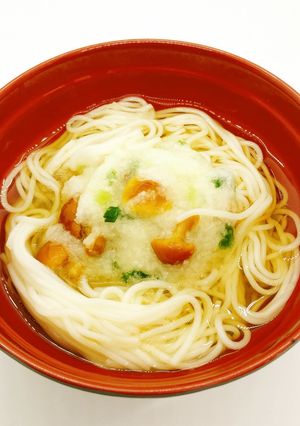 【病院】ミニなめこにゅうめん【給食】-レシピのメイン写真