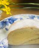 レモンクリームの☆ふわふわロールケーキ