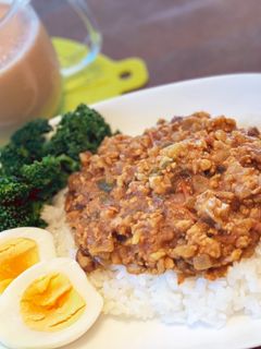 キーマカレー*野菜の水分で作る無水カレー-レシピのメイン写真