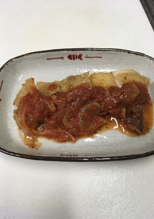 鶏肉ソテーのトマトソース添え-レシピのメイン写真