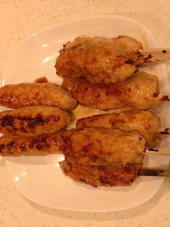 グリルで簡単!鶏つくねの焼き鳥-レシピのメイン写真