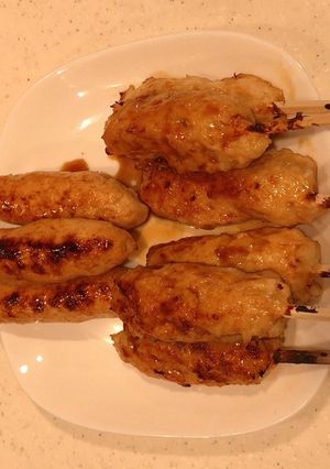グリルで簡単！鶏つくねの焼き鳥-レシピのメイン写真