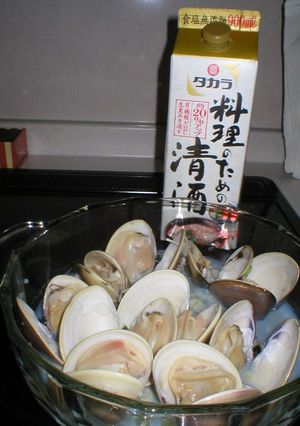 酒蒸し-レシピのメイン写真