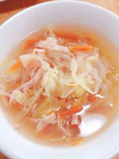 野菜たっぷり簡単スープ-レシピのメイン写真