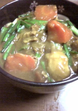 ★昨日の残ったカレーで、カレーうどん★-レシピのメイン写真