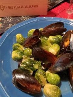 芽キャベツとムール貝の酒蒸し-レシピのメイン写真