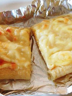 簡単すぎる!油揚げとチーズのピザ-レシピのメイン写真