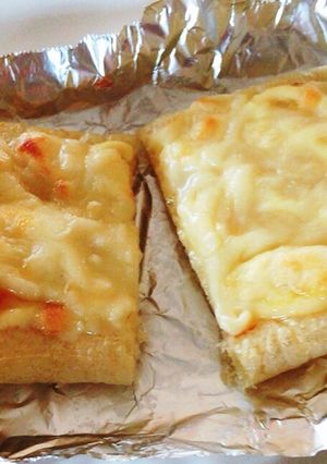 簡単すぎる！油揚げとチーズのピザ-レシピのメイン写真