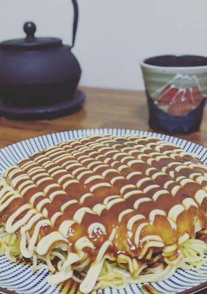 な！なんと100円以下!!!お好み焼き-レシピのメイン写真
