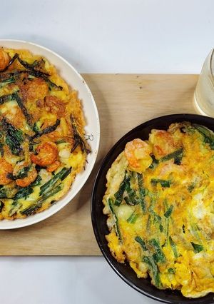 簡単! チヂミ作り方 [韓国料理レシピ]-レシピのメイン写真