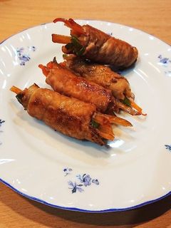 野菜の肉巻き 照り焼き風-レシピのメイン写真