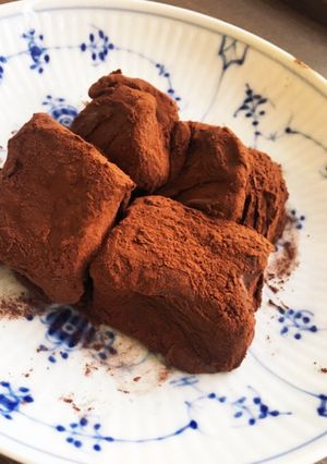 材料３つ！とろける生チョコ-レシピのメイン写真