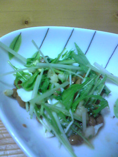 水菜と納豆のサラダ-レシピのメイン写真