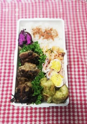 パパ弁当♡豚こま甘辛焼き3/25-レシピのメイン写真